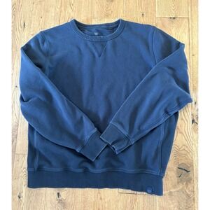 Mac Weldon Men's Crewneck Sweatshirt Navy Large